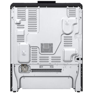 LG 30 in. 6.3 cu. ft. Smart Air-Fry True European Convection Slide-In Gas Range with 5 Sealed Burners & Griddle - Black Stainless Steel, , hires