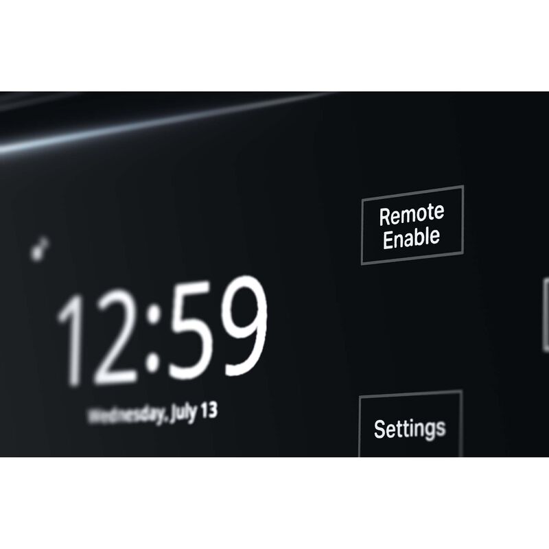 JennAir Noir 24 in. 2.6 cu. ft. Smart Electric Single Wall Oven with True European Convection - Floating Glass Black, , hires