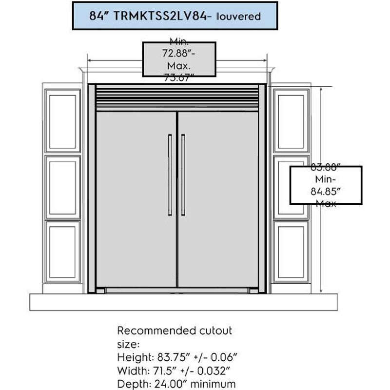 Frigidaire Refrigerator Trim Kit, , hires