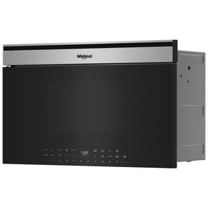 Whirlpool 30 in. 1.1 cu. ft. 1000W Smart Built-In Microwave with Convection & Sensor Cooking - Fingerprint Resistant Stainless, , hires