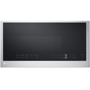 LG 30 in. 1.7 cu. ft. Over-the-Range Microwave with 10 Power Levels, 300 CFM & Sensor Cooking Controls - Print Proof Stainless Steel, PrintProof Stainless Steel, hires