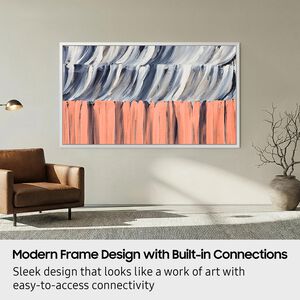 Samsung - 55" Class The Frame (LS03HE) QLED 4K UHD Smart Tizen TV, , hires
