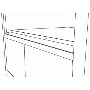 Sharp 30 in. Flush Mount Kit for Microwaves (Counter Top) - Stainless Steel, , hires