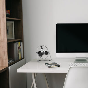 Sharper Image SBM1 Soft Blade USB Powered Desk Fan, , hires