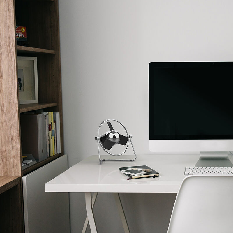 Sharper Image SBM1 Soft Blade USB Powered Desk Fan, , hires