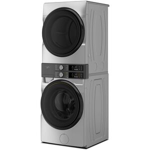 Whirlpool 28 in. 4.5 cu. ft. Smart Gas Front Load Laundry with UV Clean Technology, FreshFlow Vent System, Sensor Dry, Sanitize & Steam Cycle - Radiant Silver, Radiant Silver, hires