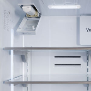 Viking 3 Series 36 in. 19.9 cu. ft. Counter Depth French Door Refrigerator with Internal Water Dispenser - Stainless Steel, , hires