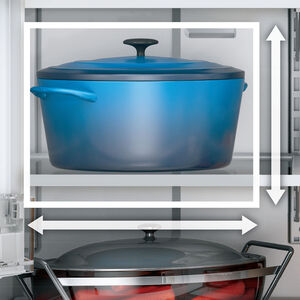 GE 36" 25.6 Cu. Ft. French Door Refrigerator with Filtered Ice & Water Dispenser - Black Slate, Black Slate, hires