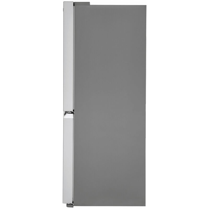 Frigidaire Gallery 36 in. 21.5 cu. ft. Counter Depth 4-Door French Door Refrigerator with External Ice & Water Dispenser and Custom-Flex Temp Zone- Stainless Steel, , hires