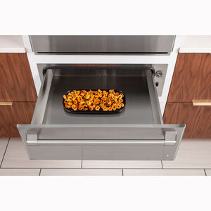 Cafe 30 in. 1.9 cu. ft. Warming Drawer with Variable Temperature Controls & Electronic Humidity Controls - Stainless Steel, Stainless Steel, hires