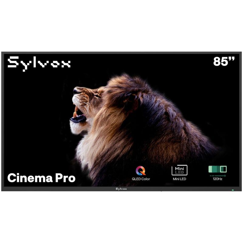 Sylvox - Cinema Pro 85" Class Full Sun 4K UHD QLED Smart Google Outdoor TV, , hires