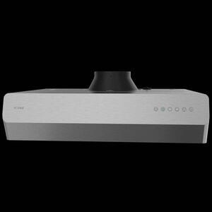 Fotile Pixie Air 30 in. Convertible Standard Style Range Hood with 800 CFM, 3 Fan Speeds & 2 LED Lights - Stainless Steel, , hires
