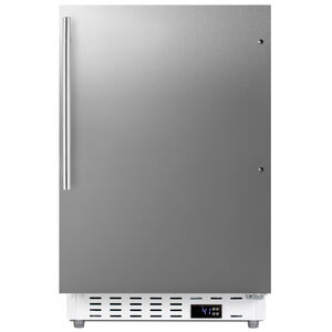 Summit 21 in. 3.5 cu. ft. Undercounter Refrigerator - Stainless Steel, , hires