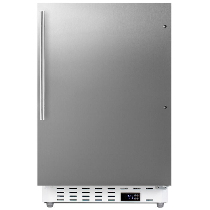 Summit 21 in. 3.5 cu. ft. Undercounter Refrigerator - Stainless Steel, , hires