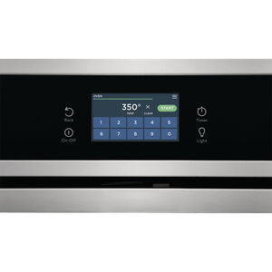 Frigidaire 30 in. 5.3 cu. ft. Electric Single Wall Oven with Standard Convection - Stainless Steel, Stainless Steel, hires