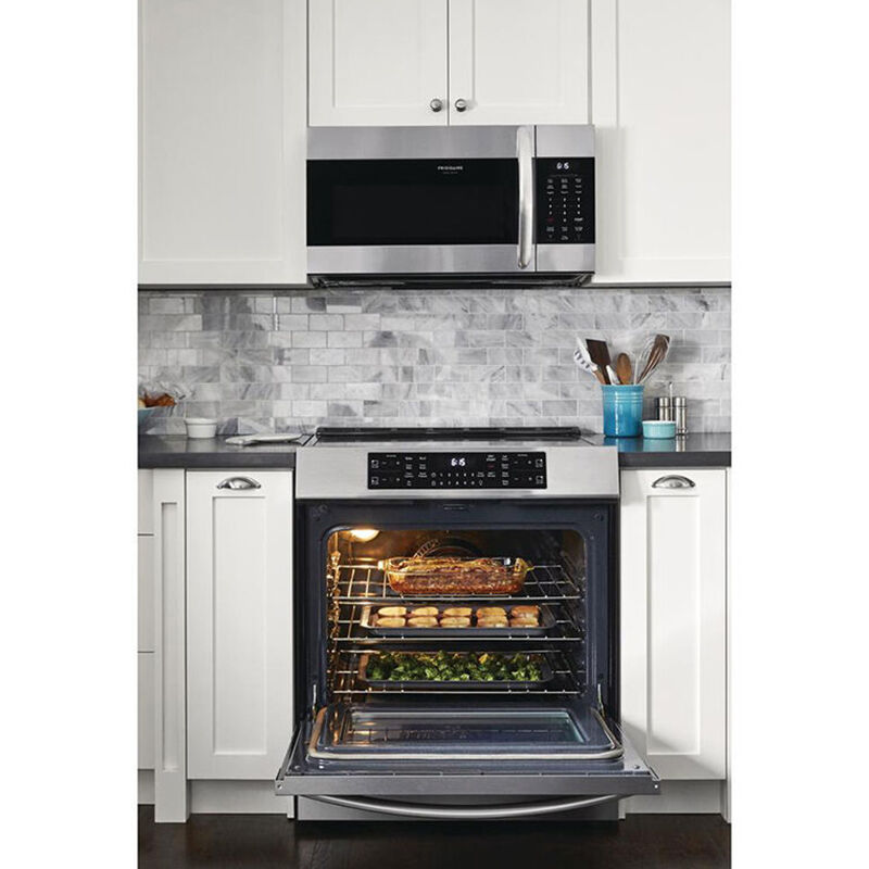 frigidaire electric stove with airfryer