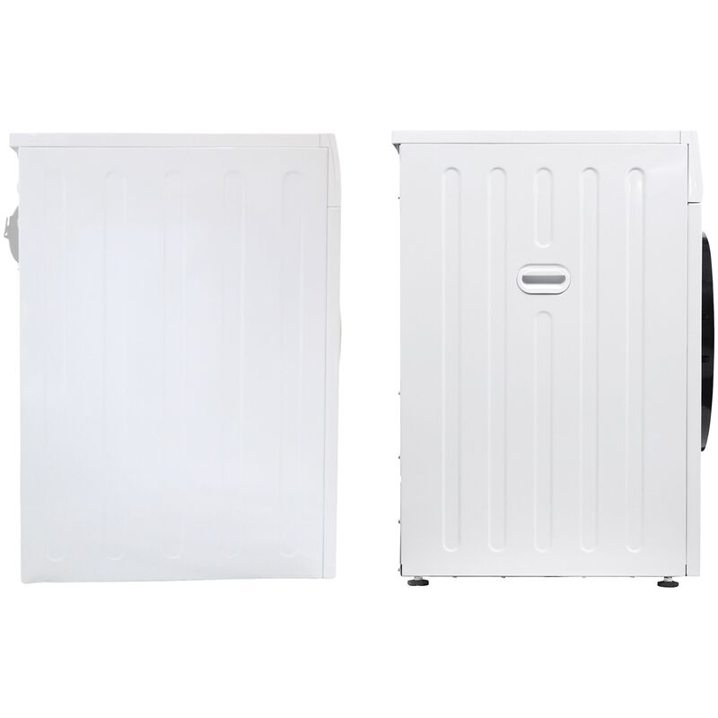 Equator Advanced 24 in. 2.47 cu. ft. Electric Front Load Laundry Center with Sensor Dry, Pet & Sanitize Cycle - White, , hires
