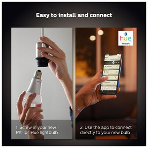 Philips - Hue White BR30 Bluetooth Smart LED Bulb - WhiteLED Bulb, , hires