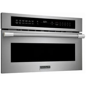 Frigidaire Professional 30 in. 1.6 cu.ft Built-In Microwave with 10 Power Levels & Sensor Cooking Controls - Stainless Steel, , hires