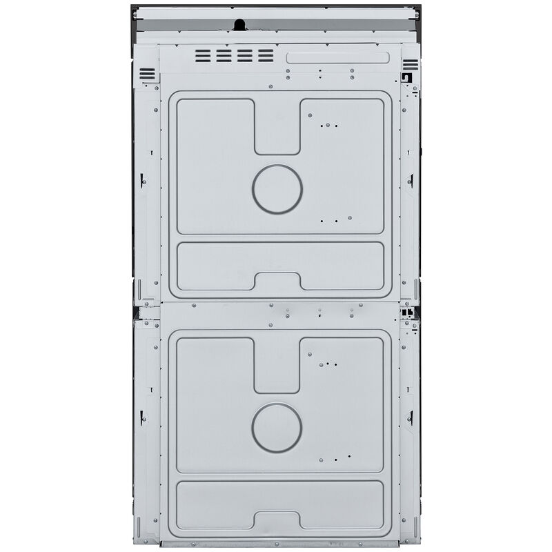 LG 30 in. 9.4 cu. ft. Smart Front Control Electric Double Wall Oven with Standard Convection - PrintProof Black Stainless Steel, , hires