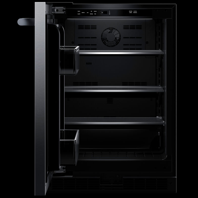JennAir Rise 24 in. 5.2 cu. ft. Left-Hinged Built-In Undercounter Refrigerator - Stainless Steel, , hires