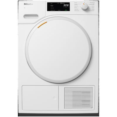 Miele 24 in. 4.1 cu. ft. Smart Stackable Ventless Electric Dryer with Heat Pump & Sensor Dry - Lotus White | TXB360