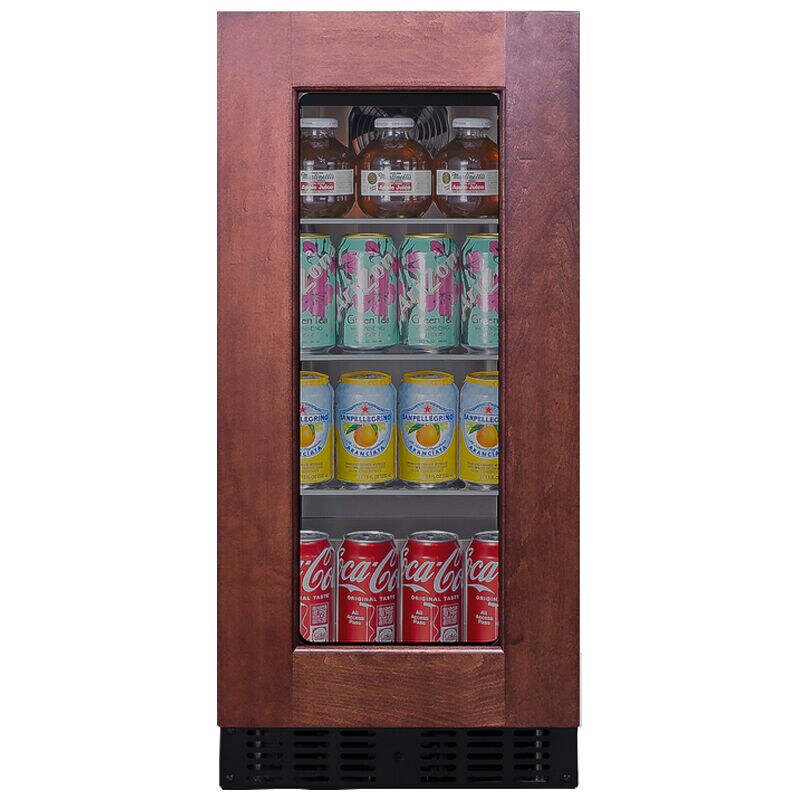 Summit 15 in. Built-In/Freestanding 1.8 cu. ft. Compact Beverage Center with Adjustable Shelves & Digital Control - Custom Panel Ready, , hires