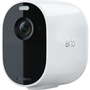 Arlo - Essential Spotlight 1 Camera - Indoor/Outdoor Wire-Free 1080p Security Camera - White - White
