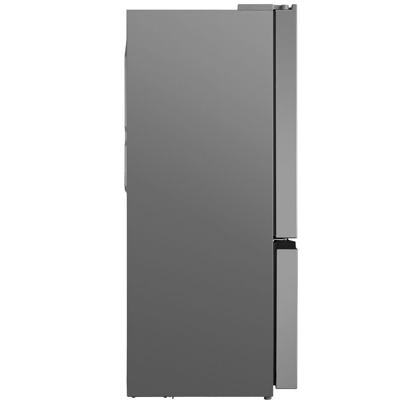 Midea 33 in. 22.6 cu. ft. Smart Counter Depth Garage-Ready French Door Refrigerator with Ice Maker - Stainless Steel, , hires