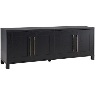 Preston & Cole Daphne 68" Wide TV Stand for TVs up to 75" - Black Grain | 141396P
