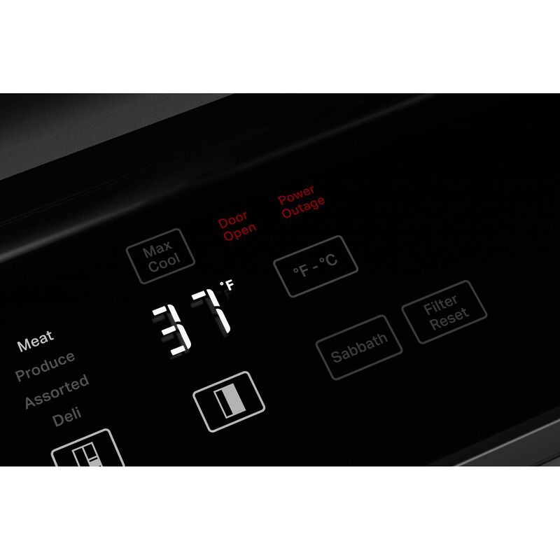 KitchenAid 48 in. 29.4 cu. ft. Built-In Counter Depth Side by Side Refrigerator with Ice & Water Dispenser - Stainless Steel with PrintShield Finish, Stainless Steel with PrintShield Finish, hires