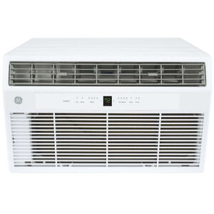 GE 14,000 BTU Energy Star Through-the-Wall Air Conditioner with 3 Fan Speeds, Sleep Mode & Remote Control - White, , hires