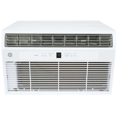 GE 14,000 BTU Energy Star Through-the-Wall Air Conditioner with 3 Fan Speeds, Sleep Mode & Remote Control - White | AKCQ14DCJ