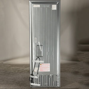 Blomberg 24 in. 11.4 cu. ft. Counter Depth Bottom Freezer Refrigerator - Stainless Steel (Open Box Excellent Condition), , hires