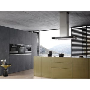 Miele 36 in. Smart Convertible Chimney Style Range Hood with 625 CFM, 3 Fan Speeds & 4 LED Lights - Stainless Steel, , hires