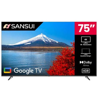 Sansui - 75" Class LED 4K UHD Smart Google TV | S75VHUG