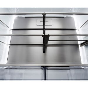 LG 36 in. 25.5 cu. ft. Smart Counter Depth French Door Refrigerator with Ice & Water Dispenser - PrintProof Stainless Steel, PrintProof Stainless Steel, hires