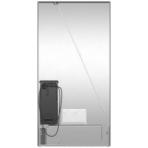 Bosch 800 Series 36 in. 20.8 cu. ft. Smart Counter Depth French Door Refrigerator with Internal Water Dispenser - Black Stainless Steel, Black Stainless Steel, hires