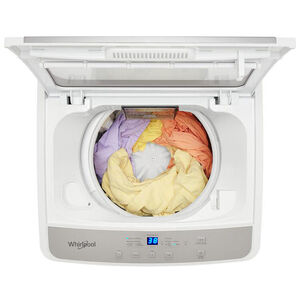 Whirlpool 21 in. 1.6 cu. ft. Portable Washer with Flexible Installation - White, , hires