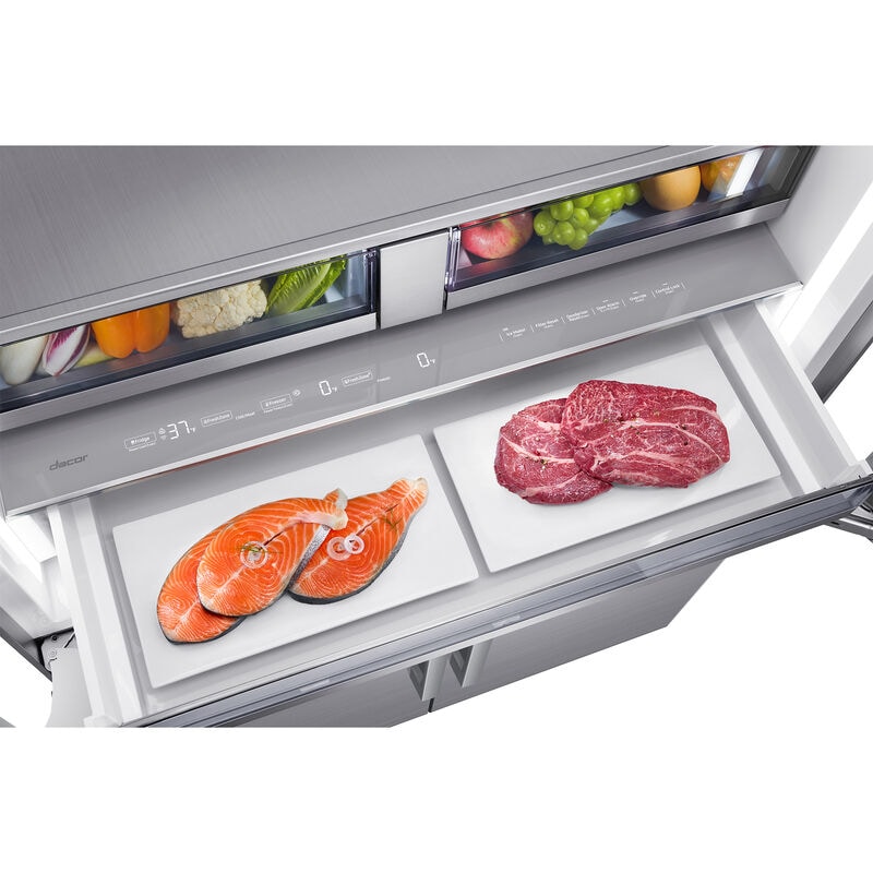 Dacor 42 in. 23.5 cu. ft. Built-In Smart Counter Depth 4-Door French Door Refrigerator with Internal Water Dispenser - Custom Panel Ready, , hires