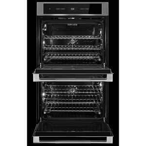 JennAir Rise 30" 10.0 Cu. Ft. Electric Double Wall Oven with Standard Convection & Self Clean - Stainless Steel, , hires