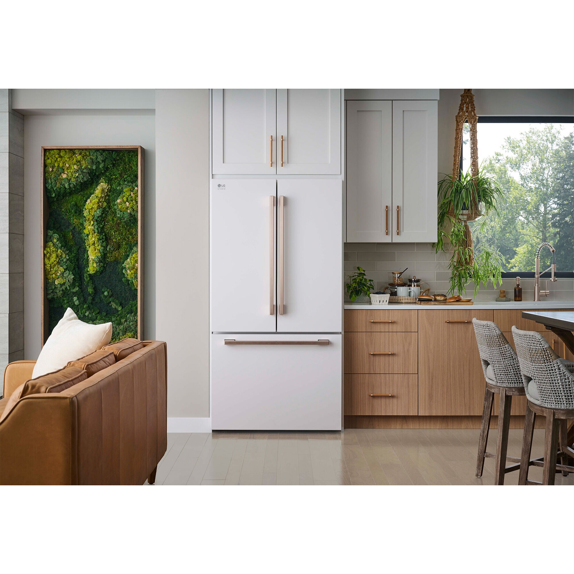 LG Studio 36 in. 26.5 cu. ft. Smart Counter Depth French Door