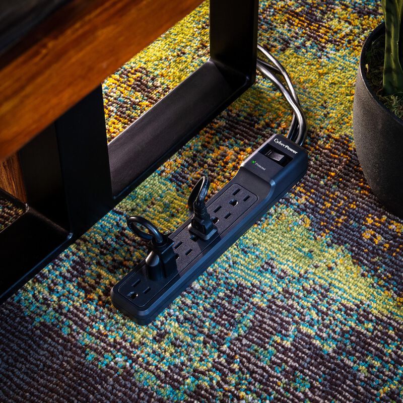 CyberPower B604BK Surge Protector - Black, , hires