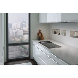 Wolf Transitional 30 in. 4-Burner Induction Cooktop with Simmer Burner & Power Burner - Stainless Steel, , hires