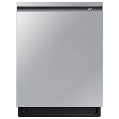 Samsung 24 in. Smart Built-In Dishwasher with Top Control, 42 dBA Sound Level, 15 Place Settings, 7 Wash Cycles & Sanitize Cycle - Stainless Steel | DW80B7070US
