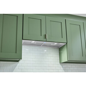 Broan 30 in. Convertible Standard Style Range Hood with 650 CFM, 4 Fan Speeds & 2 LED Lights - Stainless Steel, , hires