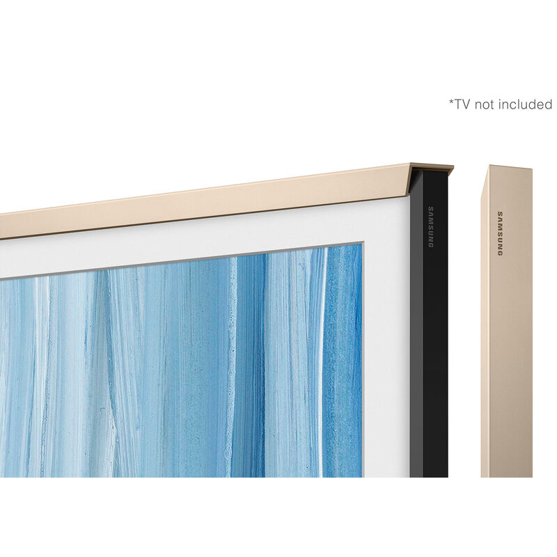 Samsung 43" The Frame Customizable Bezel - Sand Gold Metal, , hires