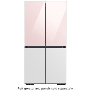 Samsung BESPOKE 4-Door Flex Bottom Panel for Refrigerators - White Glass, , hires
