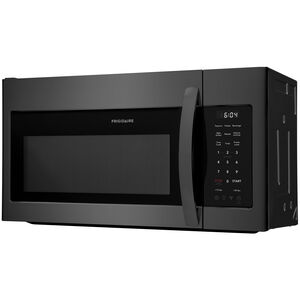 Frigidaire 30 in. 1.8 cu. ft. Over-the-Range Microwave with 10 Power Levels & 300 CFM - Black Stainless Steel, Black Stainless Steel, hires