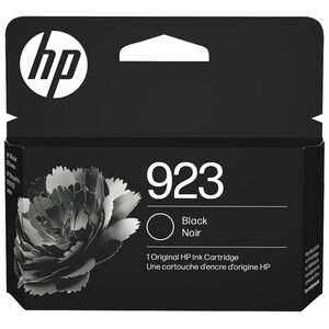 HP 923 Black Ink Cartridge, , hires